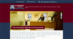 Desktop Screenshot of carmodyandco.ie